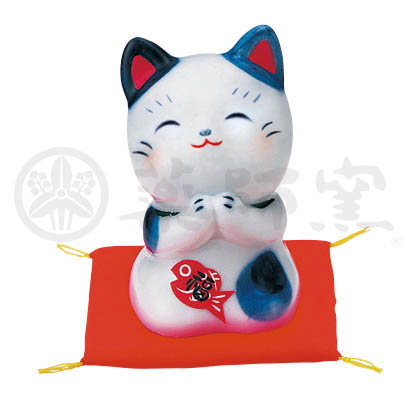 染錦お願い福猫