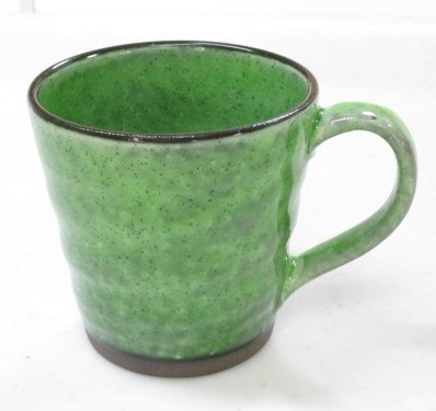 カラーマグカップ　グリーン